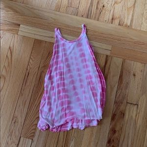 Caution to the wind halter shirt